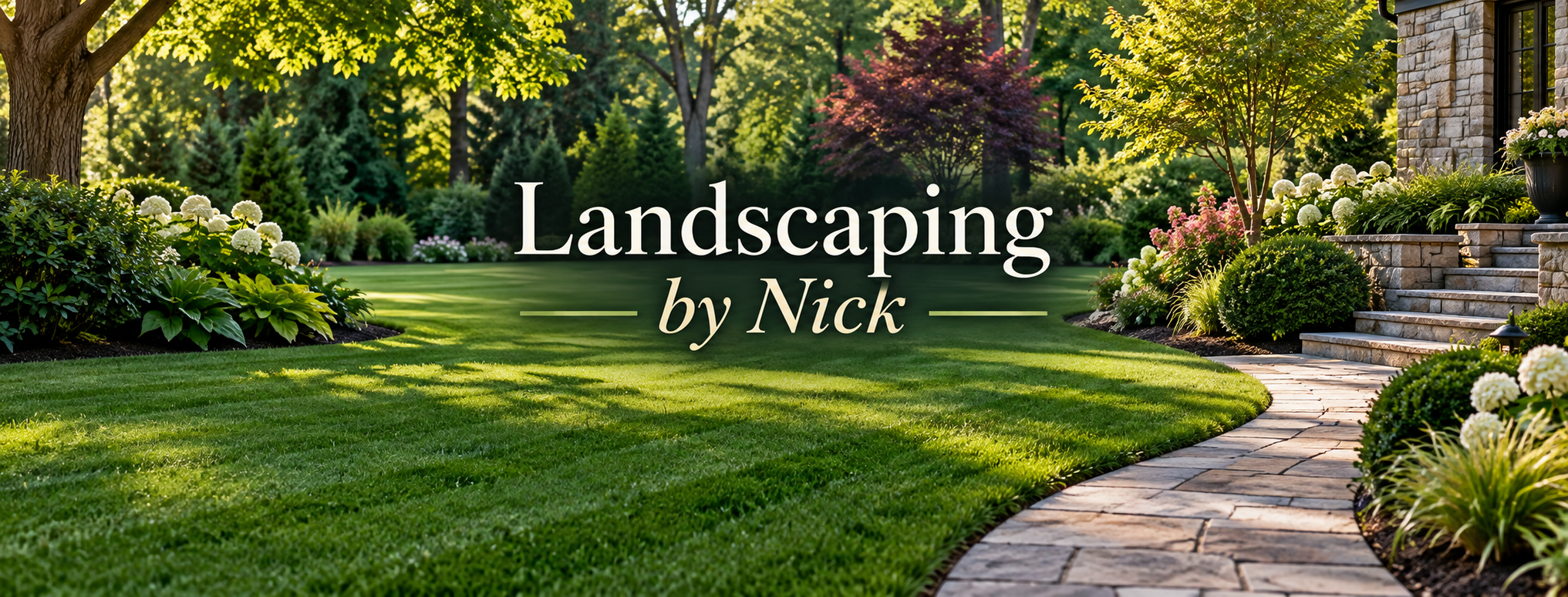 Landscaping by Nick banner